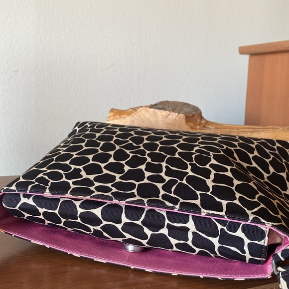 Vintage Kate Spade Giraffe Print Shoulder Bag - Picture 7 of 14